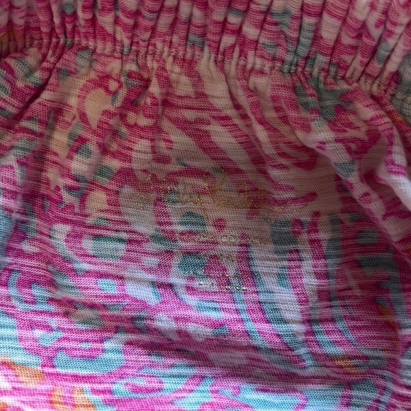 Lilly Pulitzer Pink Strapless Top in size XS - Picture 5 of 8